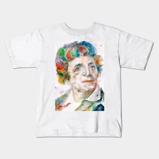 JEAN-PAUL MARAT watercolor portrait Kids T-Shirt